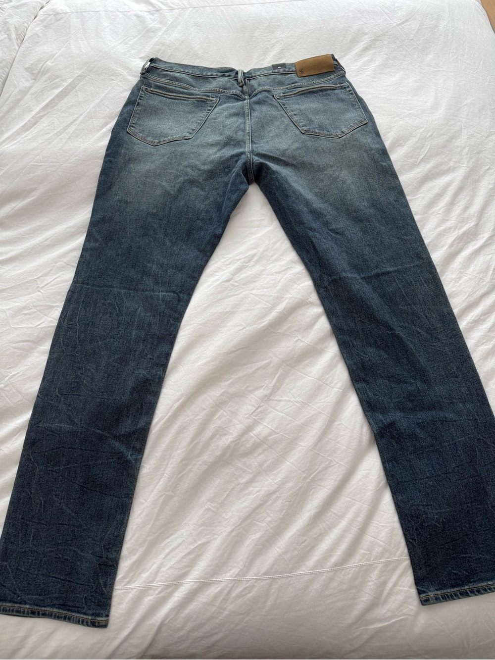 Todd Snyder - High-Rise Slim Stretch Jean